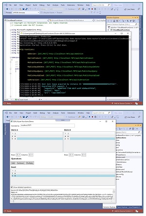 Figure 2: Microsoft SEAL Library Demo