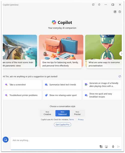Windows Copilot