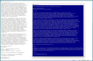 Figure 1: Text Summarization Program Using a Pretrained Model Is Easy
