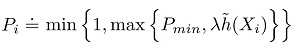 Figure 1: Key Equation for Loss-Proportional Sampling